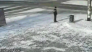 Two-Car-Accident-Almost-Put-Man-To-Sleep-In-The-Snow.gif