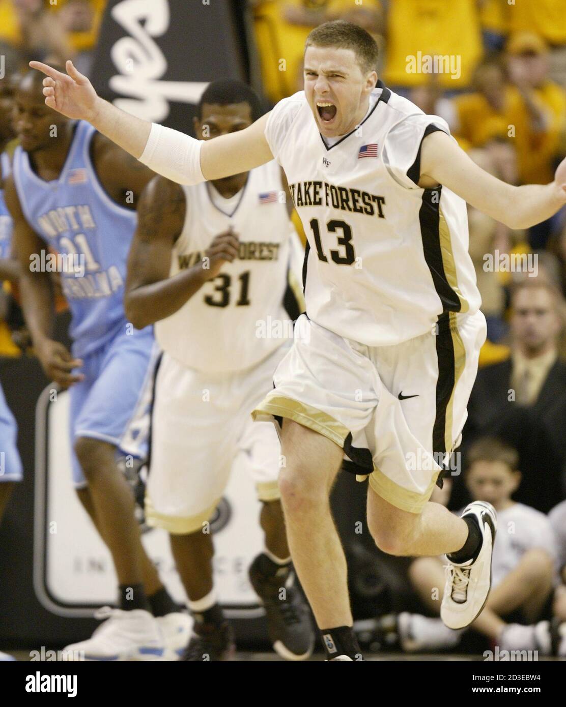 wake-forest-universitys-vytas-danelius-13-celebrates-after-hitting-a-three-point-shot-during-the-second-half-of-wake-forests-95-82-win-over-the-university-of-north-carolina-in-winston-salem-north-carolina-january-15-2005-reutersellen-ozier-elo-2D3EBW4.jpg